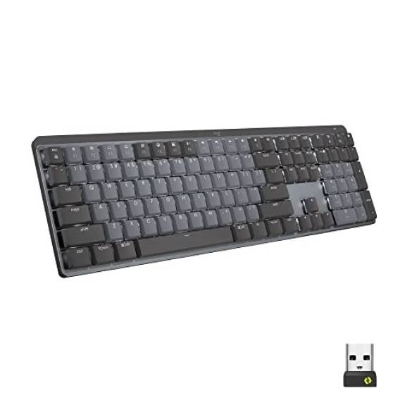 Obrázok pre Logitech MX Mechanical klávesnice Kancelář RF bezdrátové + Bluetooth QWERTZ Německý Grafit