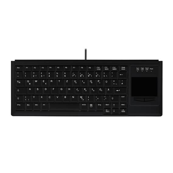 Obrázok pre Contour Design Active Key AK-4400-GU klávesnice Průmyslové USB QWERTZ Německý Černá
