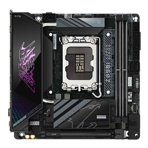 Obrázok pre GIGABYTE Z890I AORUS ULTRA základní deska Intel Z890 LGA 1851 (Socket V1) Mini ITX
