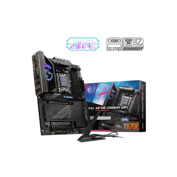 Obrázok pre MSI MPG X870E CARBON WIFI motherboard AMD X870E Socket AM5 ATX