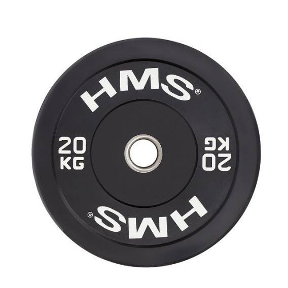 Obrázok pre Olympijský nárazník 20 kg černý HMS BBR20