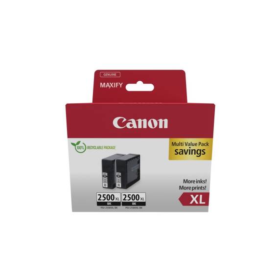 Obrázok pre Canon 9254B011 inkoustová náplň 2 kusů Originální Černá