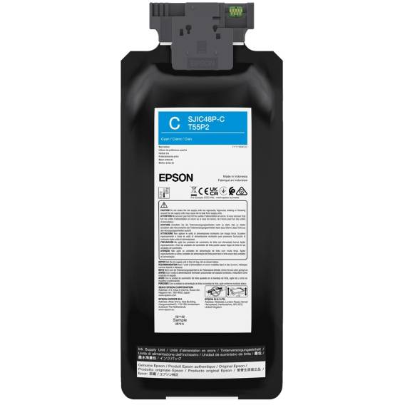 Obrázok pre Epson SJIC48P-C Cyan ink cartridge for ColorWorks C8000e
