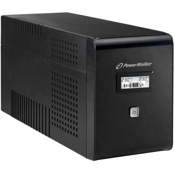 Obrázok pre PowerWalker VI 2000 LCD zdroj nepřerušovaného napětí 2 kVA 1200 W 2 AC zásuvky / AC zásuvek