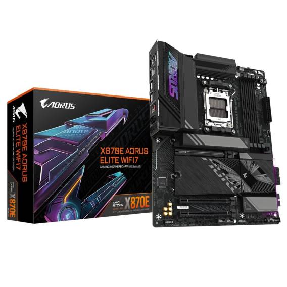 Obrázok pre GIGABYTE X870E AORUS ELITE WIFI7 AMD X870E Zásuvka AM5 ATX
