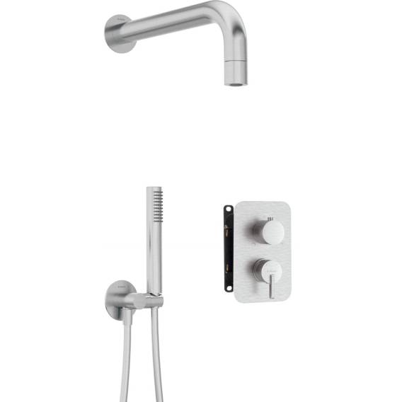 Obrázok pre Concealed shower set with mixer BOX - with hand shower