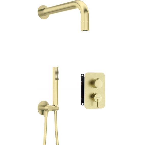 Obrázok pre Concealed shower set with mixer BOX - with hand shower