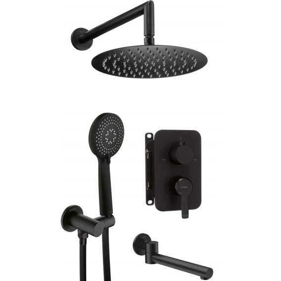 Obrázok pre Concealed shower set with bath spout