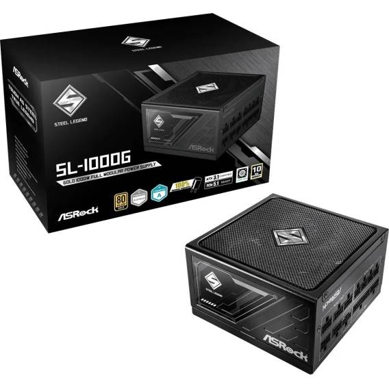 Obrázok pre Napájení ASRock STEEL LEGEND 1000W 80 Plus Gold (90-UXS100-GFEAAA)