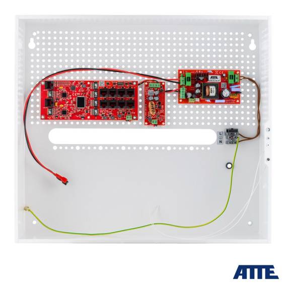 Obrázok pre POE SWITCH FOR 8 IP CAMERAS ATTE IPUPS-8-20-H