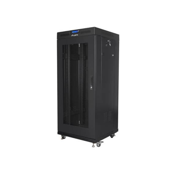 Obrázok pre LANBERG STANDING RACK CABINET 19" 27U 600X600 BLACK