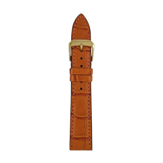 Obrázok pre Zeppelin leather strap, brown, 18 mm