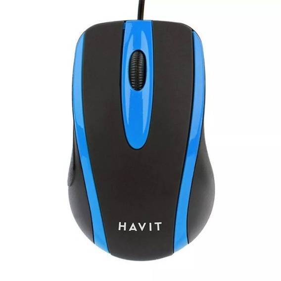 Obrázok pre Univerzální myš Havit HV-MS753 (černá/modrá)