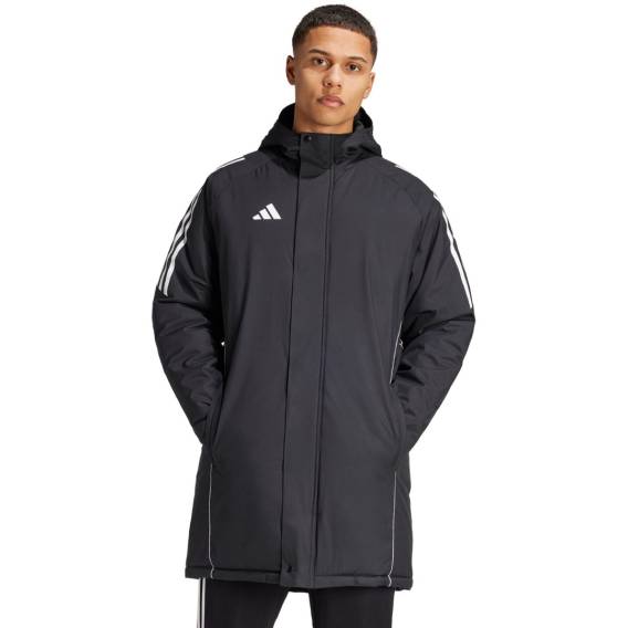 Obrázok pre adidas Tiro 24 Stadium Parka Men's Jacket Black-White IJ7391 S