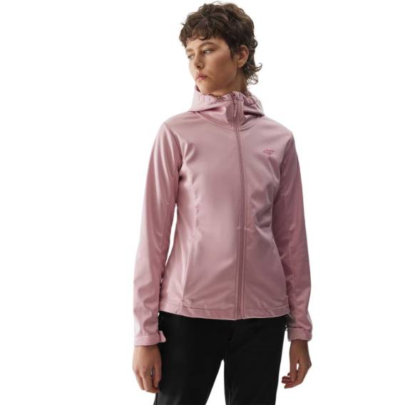 Obrázok pre Women's Softshell Jacket 4F F215 Light Pink 4FWSS24TSOFF215 56S L