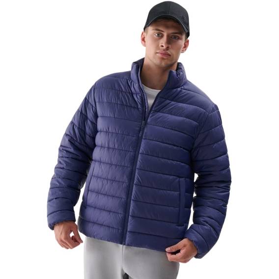 Obrázok pre Men's down jacket 4F M483 navy blue 4FWAW24TDJAM483 31S L