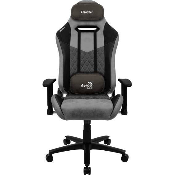 Obrázok pre Aerocool DUKE AeroSuede Univerzální herní židle Černá, Šedá