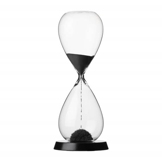 Obrázok pre RITUALI DOMESTICI SCORRENDO Hourglass black 11 x 32 cm