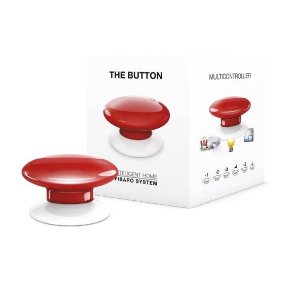 Obrázok pre Fibaro The Button nouzové tlačítko Bezdrátový Budík
