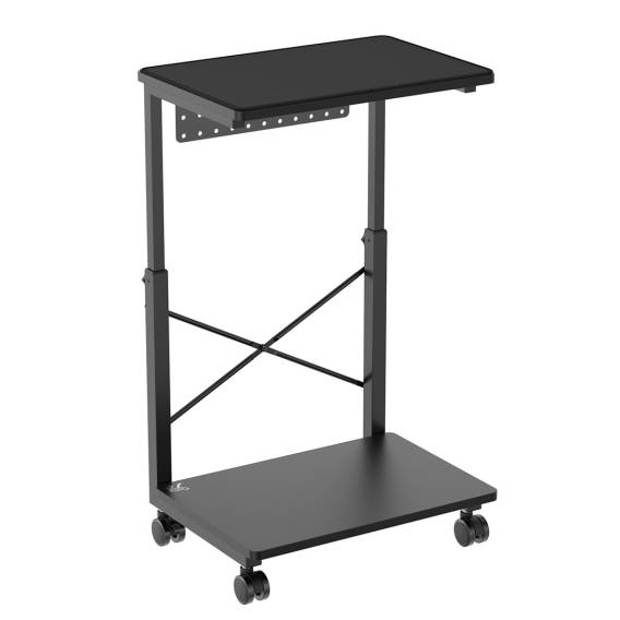 Obrázok pre CPU Trolley Stand with NanoRS Shelf, 80kg max, Adjustable Height 550~850mm, RS430