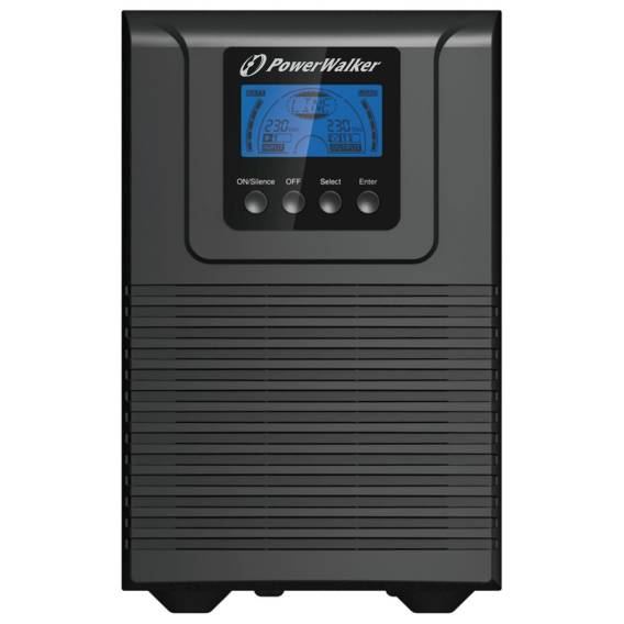 Obrázok pre PowerWalker VFI 1000 TGB zdroj nepřerušovaného napětí S dvojitou konverzí (online) 1 kVA 900 W 4 AC zásuvky / AC zásuvek
