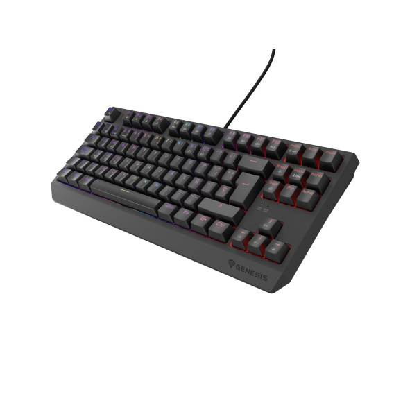 Obrázok pre GENESIS Thor 230 TKL klávesnice Hraní USB QWERTY Španělský Černá