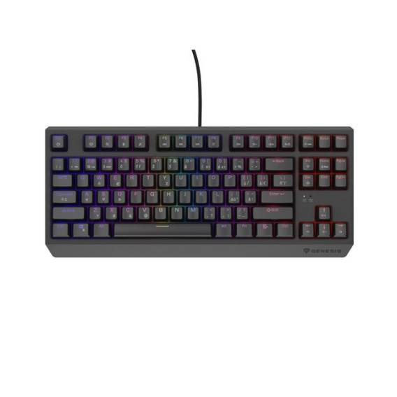 Obrázok pre GENESIS Thor 230 TKL klávesnice Hraní USB QWERTY Česky, Slovenský Černá