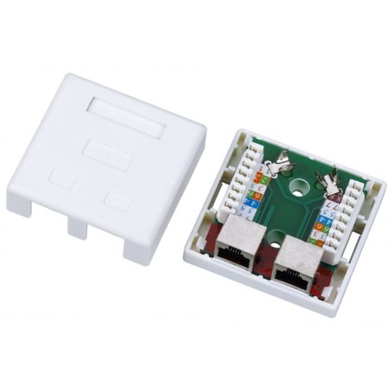 Obrázok pre Alantec GN004 kabelový konektor RJ45 Bílá