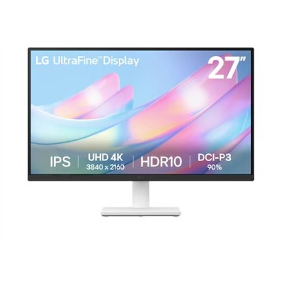 Obrázok pre LG 27US500-W počítačový monitor 68,6 cm (27") 3840 x 2160 px 4K Ultra HD LCD Bílá