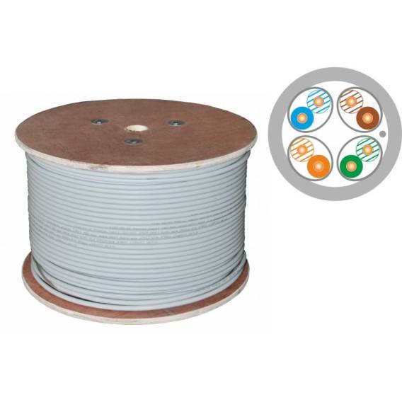 Obrázok pre ALANTEC U/FTP cat.6A Dca LSOH kabel 4x2x23AWG 500m