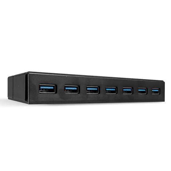 Obrázok pre Lindy 43228 rozbočovač rozhraní USB 3.2 Gen 1 (3.1 Gen 1) Type-A 5000 Mbit/s Černá