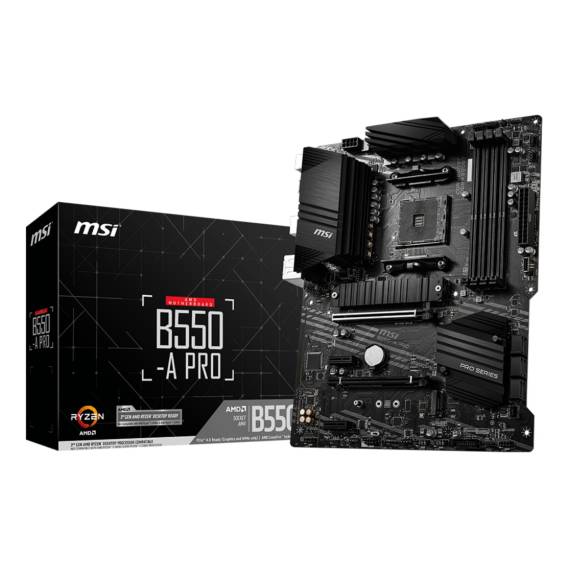 Obrázok pre MSI B550-A PRO základní deska AMD B550 Socket AM4 ATX