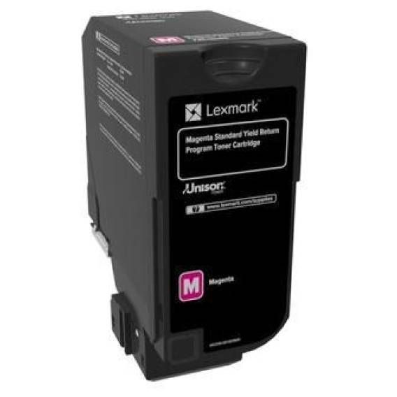 Obrázok pre Lexmark 74C2SM0 tonerová náplň 1 kusů Originální Purpurová