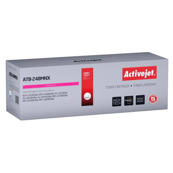 Obrázok pre Activejet ATB-248MNX Toner pro tiskárny Brother; náhradní Brother TN248XLM; Supreme; 2 300 stran; fialový)