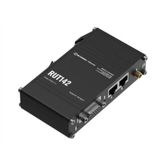 Obrázok pre Teltonika Průmyslový router RUT142 WiFi 4, RS232, 2x RJ45 100 Mb/s, IP30