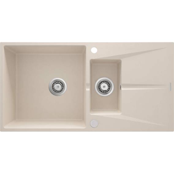 Obrázok pre 1.5-bowl granite sink with drainer