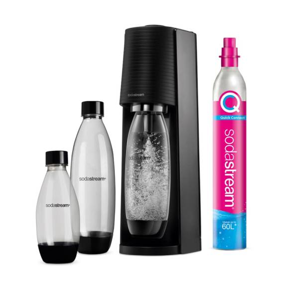 Obrázok pre SodaStream Terra Nero Value Pack Kov, Plast, Polyethylentereftalát (PET) Černá