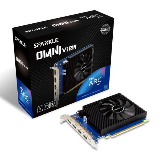 Obrázok pre Grafická karta SPARKLE Intel Arc A310 Omni View 4GB