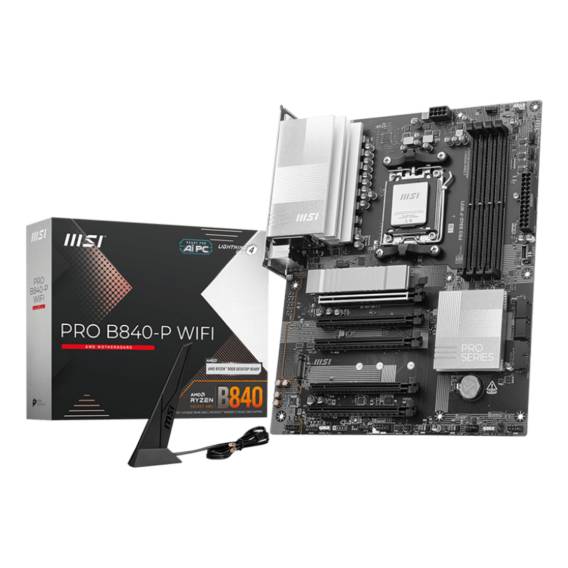 Obrázok pre MSI PRO B840-P WIFI základní deska AMD B840 Zásuvka AM5 ATX
