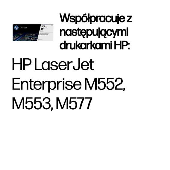 Obrázok pre HP 508A Černá originální tonerová kazeta LaserJet
