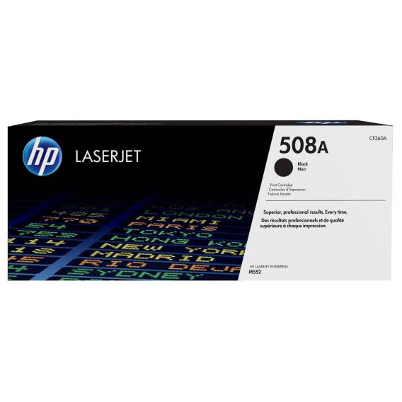 Obrázok pre HP 508A Černá originální tonerová kazeta LaserJet