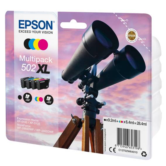 Obrázok pre Epson Multipack 4-colours 502XL Ink