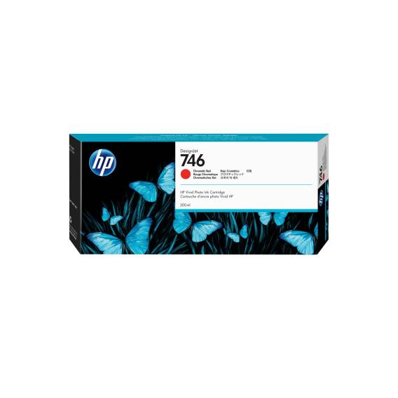 Obrázok pre HP Chromatická červená inkoustová kazeta 746 Designjet, 300 ml