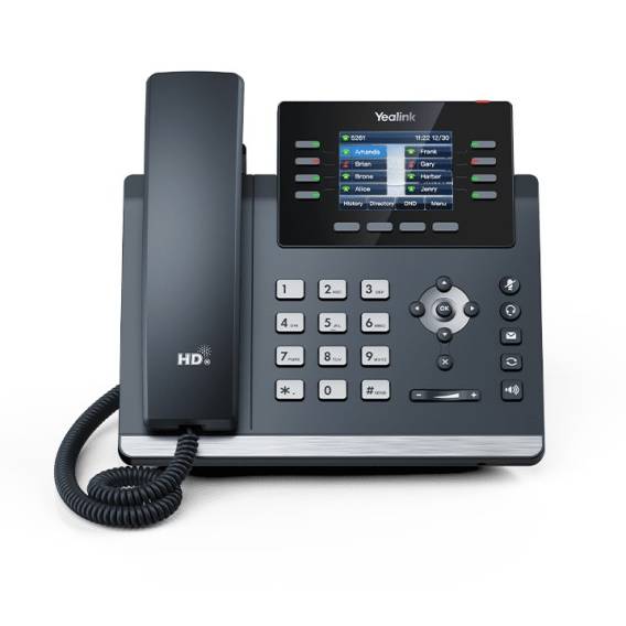Obrázok pre Yealink SIP-T44U IP telefon Šedá 8 řádky LCD Wi-Fi