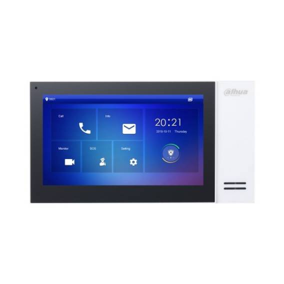 Obrázok pre Dahua Technology VTH2421FW domácí interkom systém 17,8 cm (7") Černá, Bílá