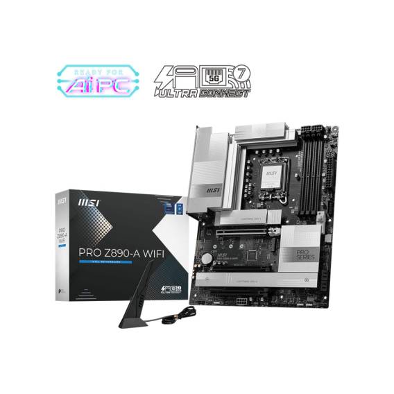 Obrázok pre MSI PRO Z890-A WIFI základní deska Intel Z890 LGA 1851 (Socket V1) ATX