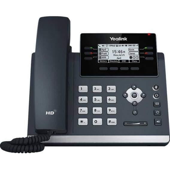 Obrázok pre Yealink SIP T42U IP telefon Šedá LCD Wi-Fi
