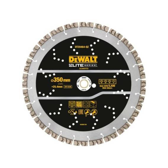 Obrázok pre DEWALT DIAL DIAM. SEG. 350mm ELITE REPLACEMENT GENERAL
