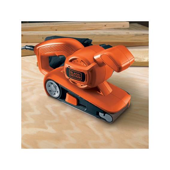 Obrázok pre Black & Decker KA86-QS přenosná bruska Pásová bruska Oranžová