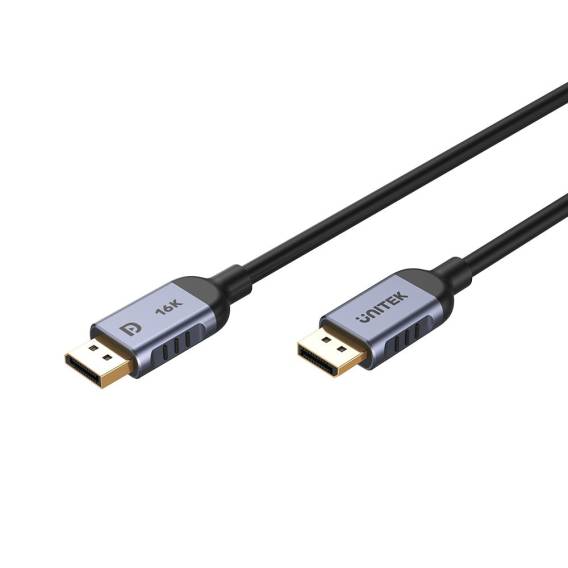 Obrázok pre UNITEK C1628GY01-2M DisplayPort kabel Černá, Šedá